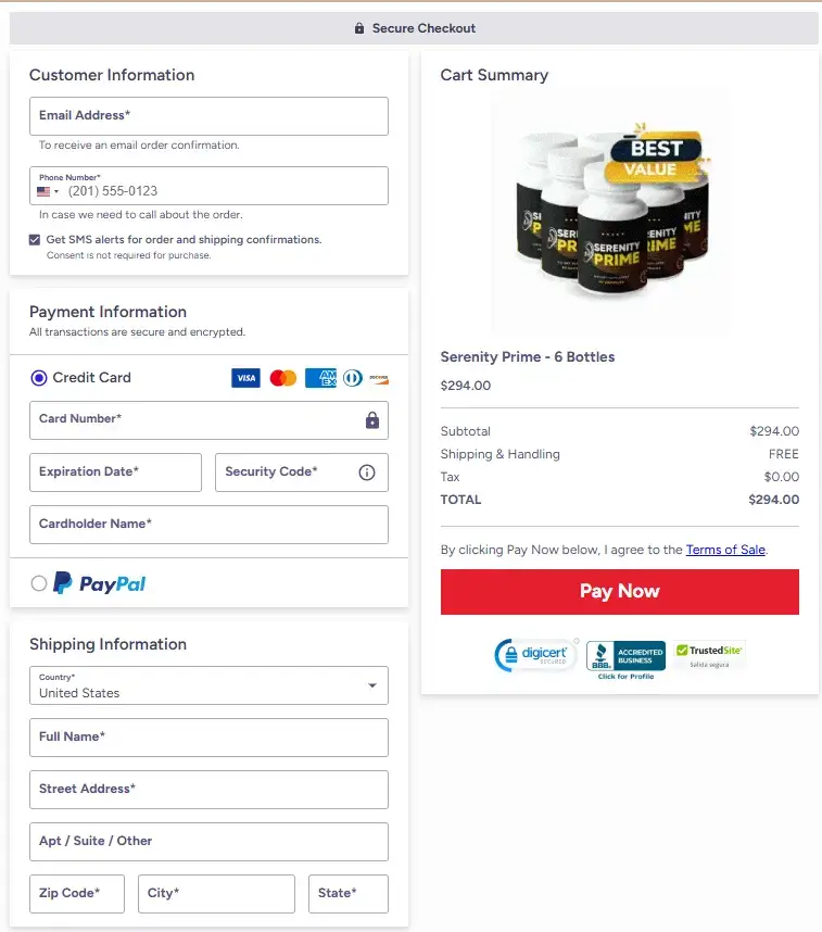 Serenity-Prime-secued-checkout